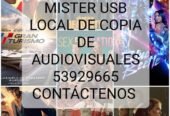 !!Somos mister USB,un local exclusivo para la copia de audiovisuales,Luis 539296